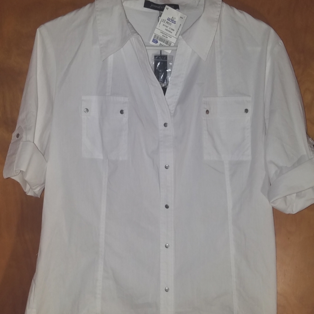 White button up